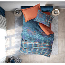 Cotton Box Pleeds Tarcin Bed Linen Set