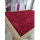 Hanzade bordo велюрове простирадло 200х220см. Brlizza Туреччина (47390)