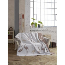 Pelikan kahve 200х220см. Плед. Туреччина Belizza (75089)