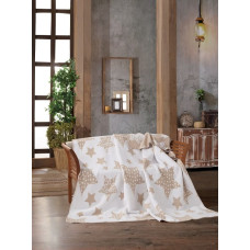 Yildiz bej 200х220см. Плед. Туреччина Belizza (48367)