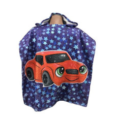 Машинка, дитяче пляжне пончо. Бавовна. Туреччина. (20376)