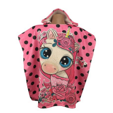 Поні, дитяче пляжне пончо. Бавовна. Туреччина. (22845)