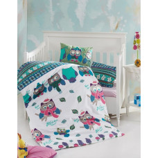 Guky постільна білизна в ліжечко. Ранфорс. Belizza Туреччина. (34938)