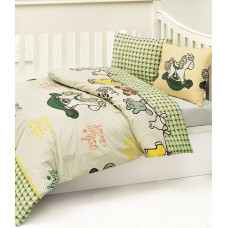 Mery постільна білизна в ліжечко. Ранфорс. Belizza Туреччина. (72175)