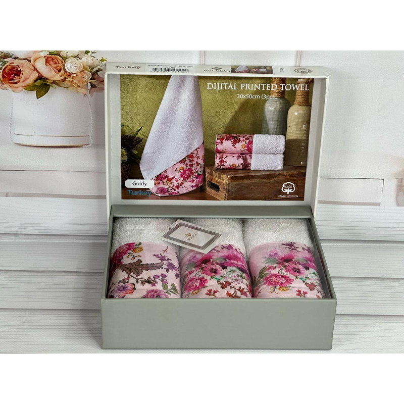 Belizza Goldy 30х50см., махрові кухонні рушники. (16385)