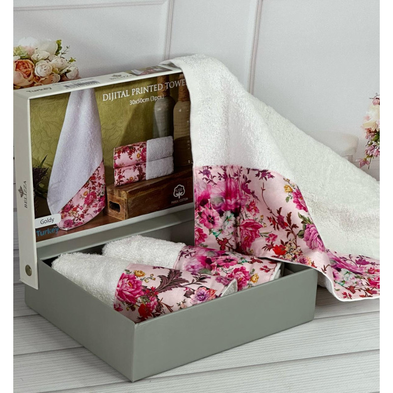 Belizza Goldy 30х50см., махрові кухонні рушники. (16385)