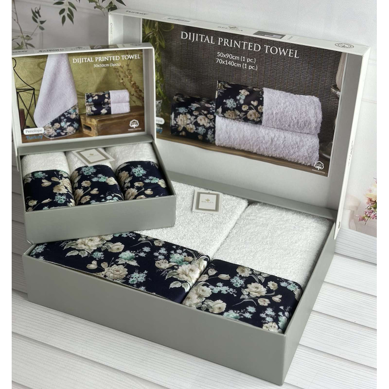 BLZ Penolope 2в1 махрові рушники. Щільність 500 г/м2 Belizza Туреччина (50461)