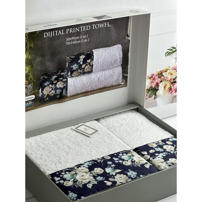 BLZ Penolope 2в1 махрові рушники. Щільність 500 г/м2 Belizza Туреччина (50461)