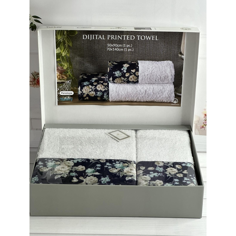 BLZ Penolope 2в1 махрові рушники. Щільність 500 г/м2 Belizza Туреччина (50461)