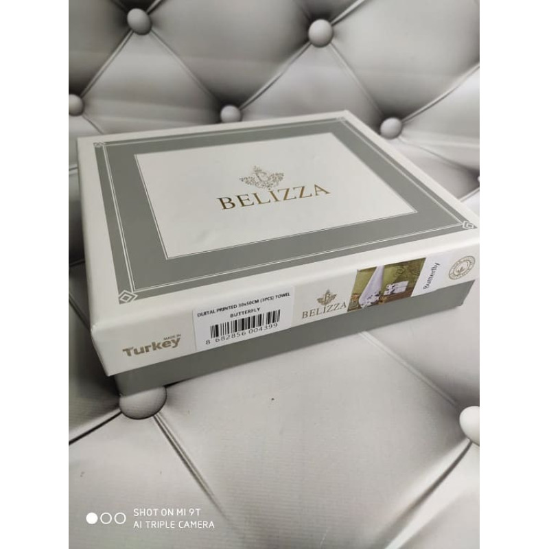 BLZ Feather 2в1 махрові рушники. Щільність 500 г/м2 Belizza Туреччина (22337)