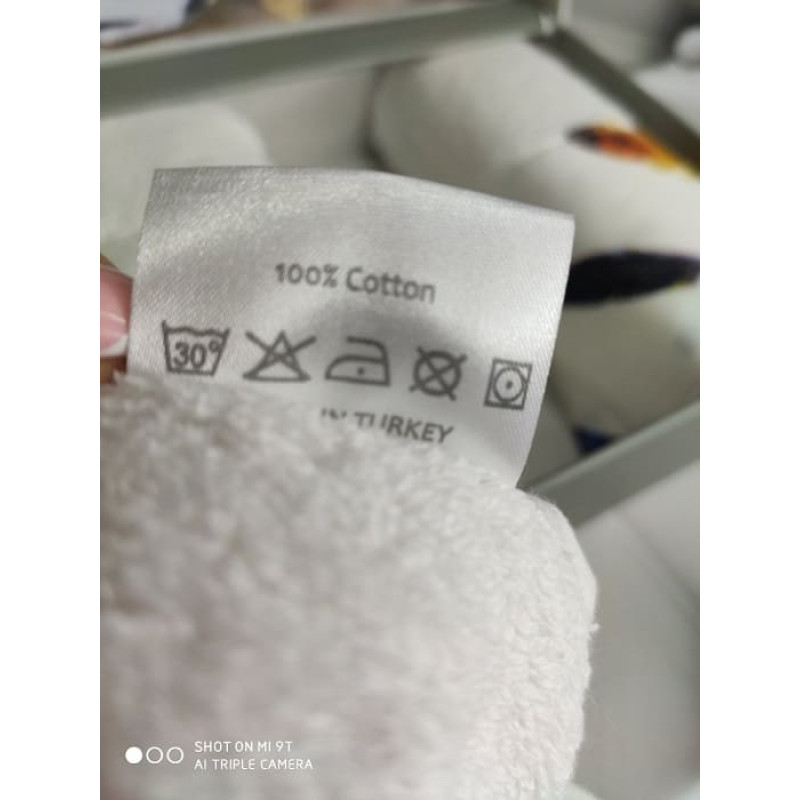 BLZ Feather 2в1 махрові рушники. Щільність 500 г/м2 Belizza Туреччина (22337)