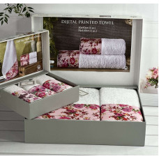 BLZ Goldy 2в1 махрові рушники. Щільність 500 г/м2 Belizza Туреччина (28800)