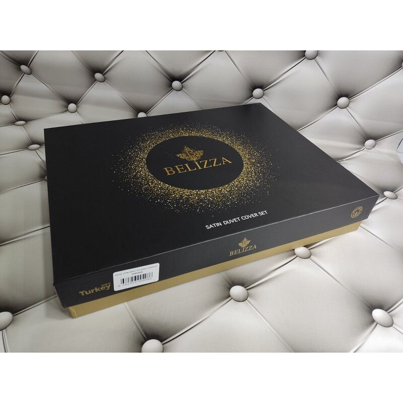 Penolope сатинова постільна білизна. Євро розмір. Dijital Belizza Туреччина. (70649)