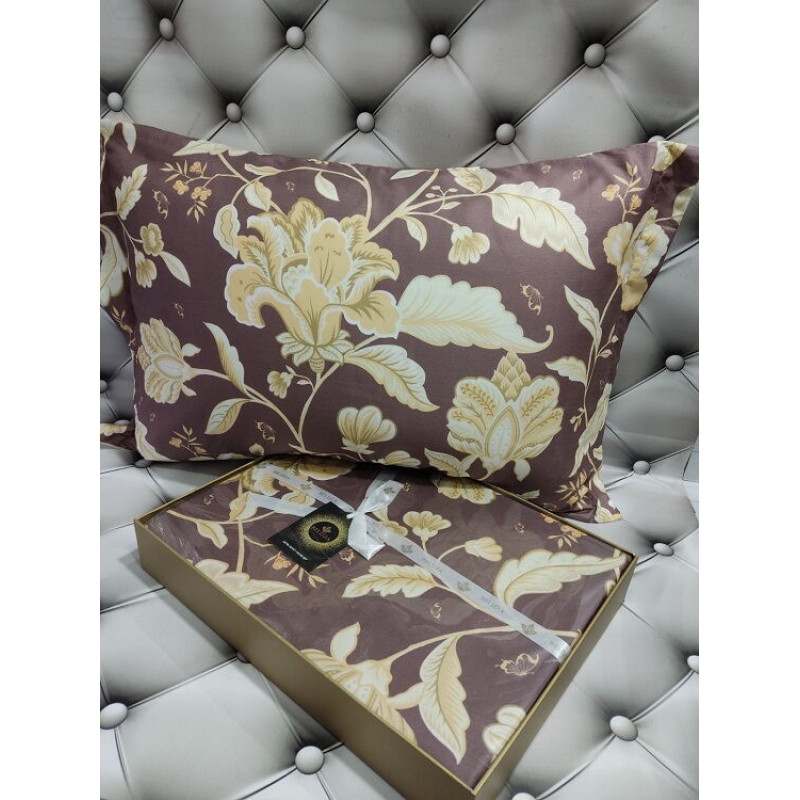 Versace сатинова постільна білизна. Євро розмір. Dijital Belizza Туреччина. (24150)