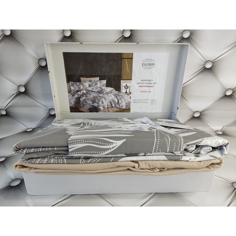 Gloris постільна білизна, трикотаж/ранфорс. Євро розмір. Belizza Туреччина. (33911)