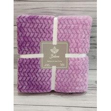 Kapadokya lila плед 200х220см. Мікрофібра. Belizza Туреччина. (18724)