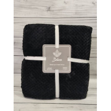 Akustik siyah плед 200х220см. Мікрофібра. Belizza Туреччина. (32293)