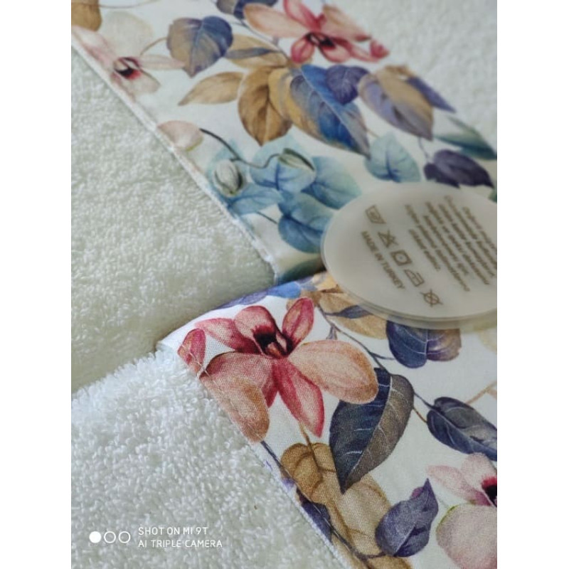 9520 3в1 подарунковий набір рушників. 500 г/м2. Бавовна. Dantela Туреччина (30738)