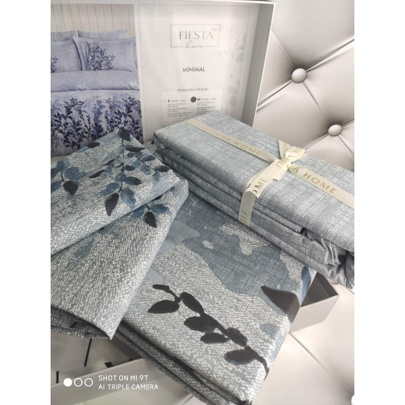 Minimal постільна білизна. Ранфорс. Євро розмір. Fiesta Туреччина. (40696)