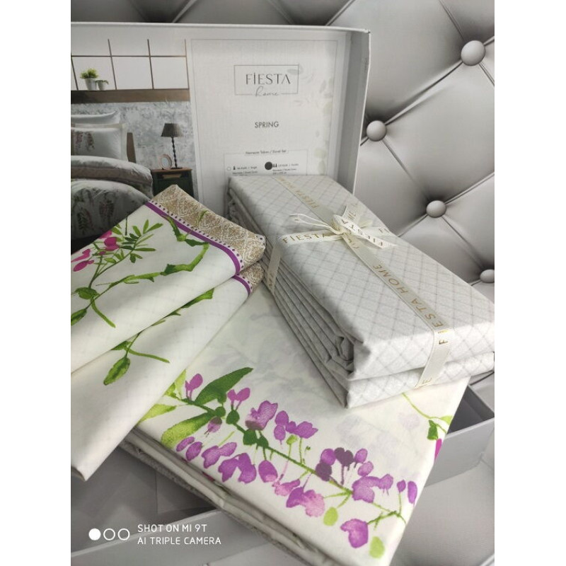 Spring постільна білизна. Ранфорс. Євро розмір. Fiesta Туреччина. (34115)