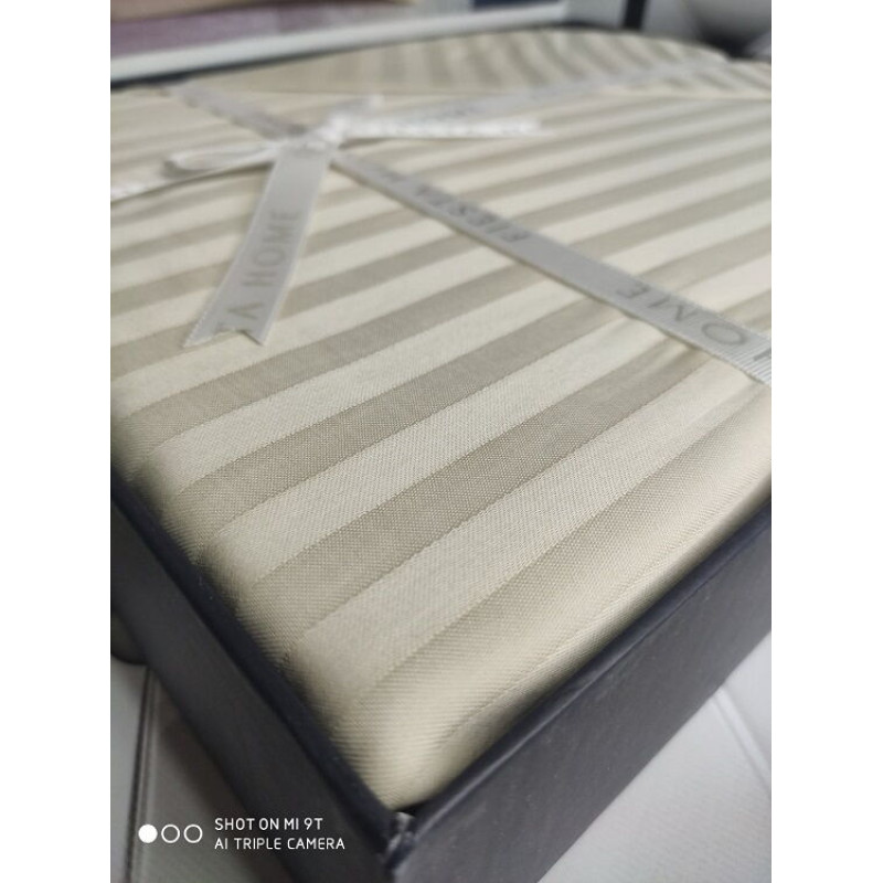 line tas cатин страйп. Євро розмір. Fiesta Туреччина. (19354)