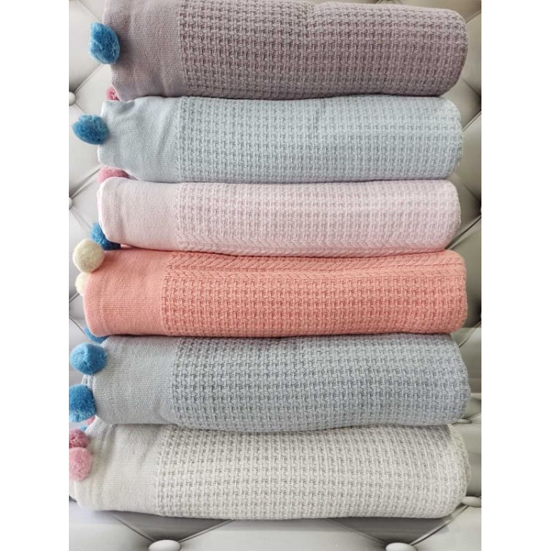 Pembe бавовняне піке. 200х220см. Dantela Туреччина. (33996)