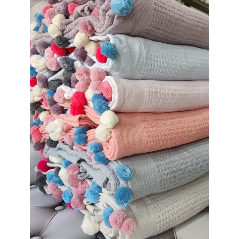 Pembe бавовняне піке. 200х220см. Dantela Туреччина. (33996)