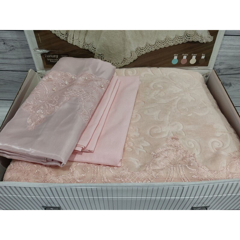 Pudra покривало + постіль. Євро розмір. Estima Туреччина (73261)