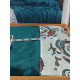 Petrol літнія постільна білизна з покривалом. Бавовна. First class Туреччина (10063)