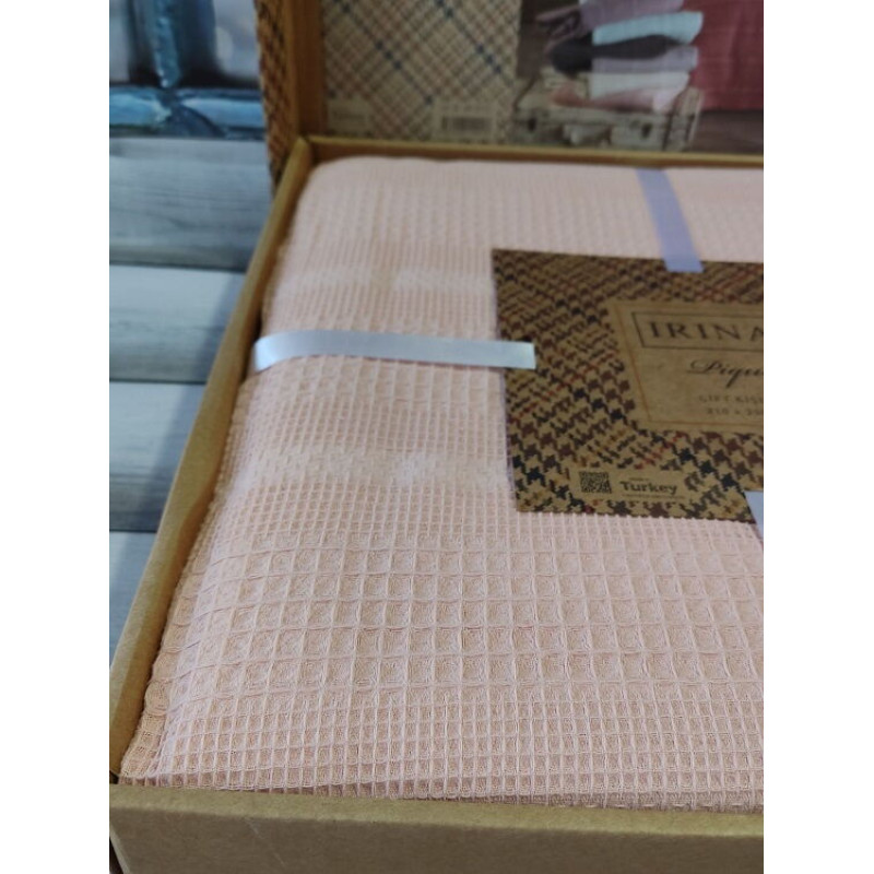 Persik вафельне піке 210х230см. Irina home Туреччина. (45238)