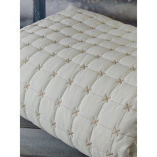 Hazal krem покривало 180х240см., + наволочки. Istanbul Туреччина. (36993)