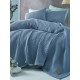 Blue вафельне протирадло з наволочками 240х260см. Marie Claire Туреччина. (71293)