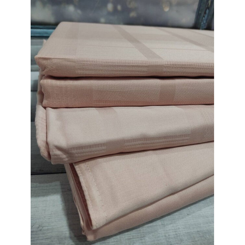 Сімейний розмір Timotei pink Сатин-жаккард постільна білизна. Marie Claire Туреччина (44167)