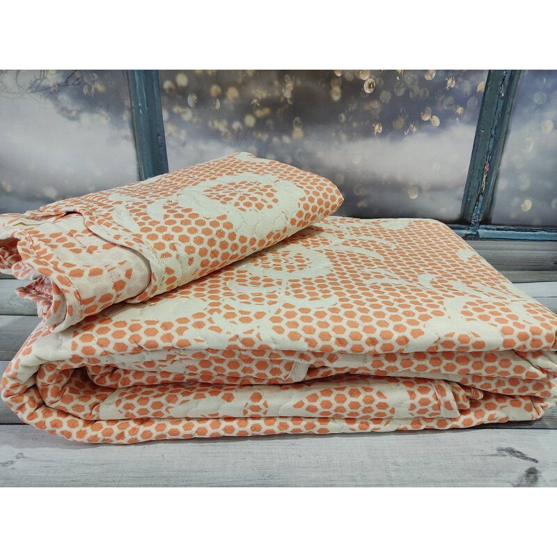 20093 стботане покривало 250х260см. Бавовна. Miss Bella Туреччина (77277)