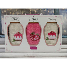 Fushia Cilek 3в1 40х60см., набір рушників (махра). (24670)