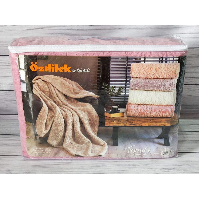 Pudra плед 220х240см. Акріл. Туреччина Ozdilek (21274)