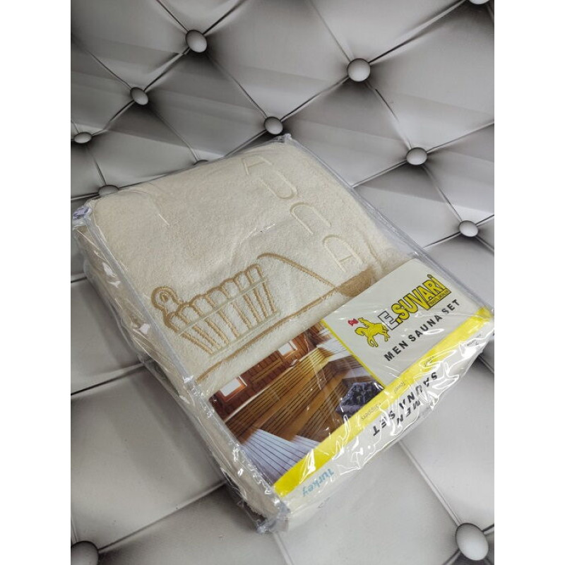 Krem набір в сауну. Махра. Suvari Туреччина. (19521)