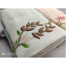 3D Vetka 50х90см., 6 шт/уп. махрові рушники 3D (34939)