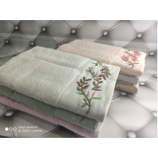 3D Vetka 70х140см., 6 шт/уп. Банні махрові рушники Mame Туреччина (27211)