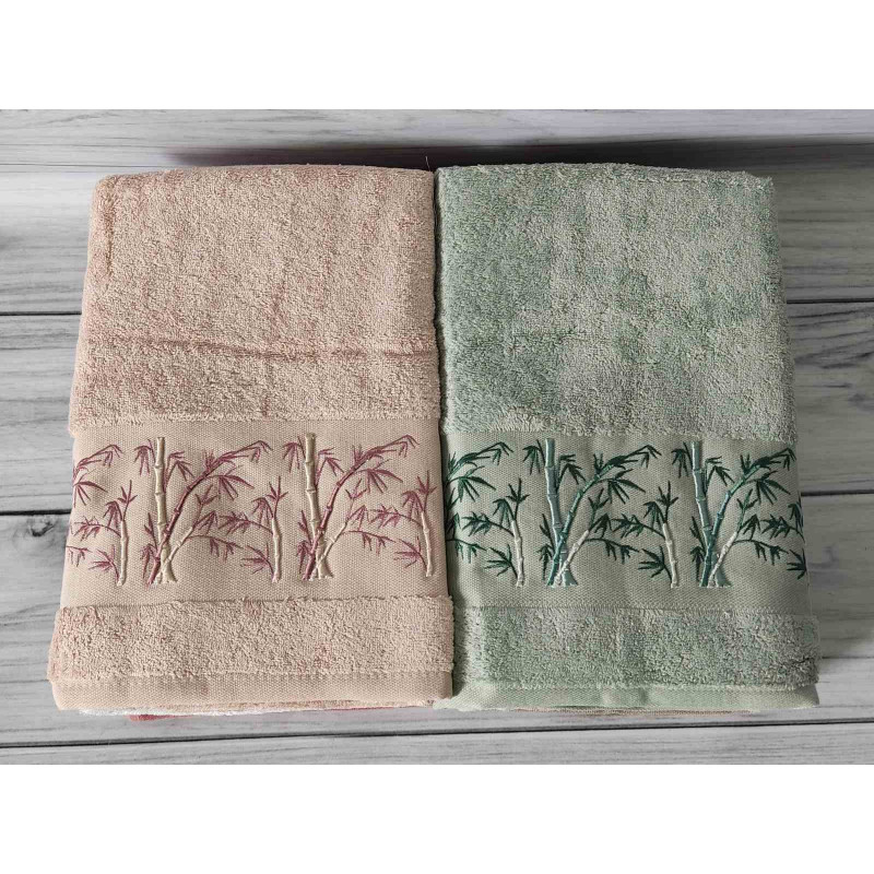 Janet kamis бамбукові рушники 50х90см., 6шт/уп. Pupilla Туреччина (33533)