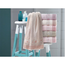 Dante бамбукові рушники 70х140см., 6шт/уп. Pupilla Туреччина (67805)