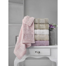 Elit acik бамбукові рушники 70х140см., 6шт/уп. Pupilla Туреччина (60678)