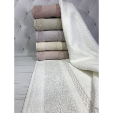 Guldeste бамбукові рушники 70х140см., 6шт/уп. Pupilla Туреччина (48841)