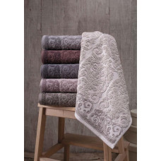 Ranes  жаккардові рушники 50х90см., 6 шт/уп. Pupilla Туреччина. (68162)