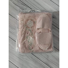 Flowers gul бамбукові жіночі набори для сауни. Pupilla Туреччина. (69346)