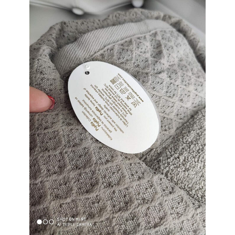 Mila Bej Pupilla чоловічій халат + рушник 50х90см. (24992)