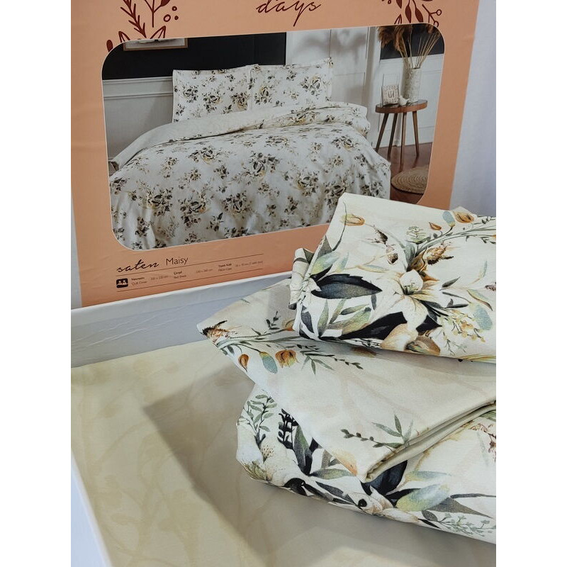 Maisu постільна білизна. Євро розмір. Сатин. Tac Туреччина. (29451)