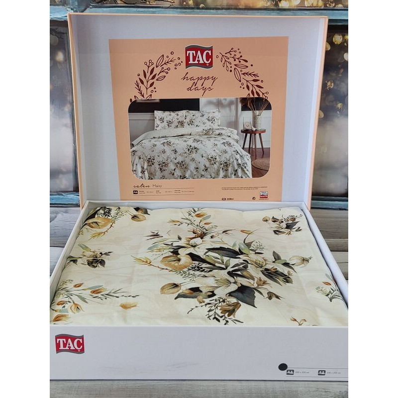 Maisu постільна білизна. Євро розмір. Сатин. Tac Туреччина. (29451)