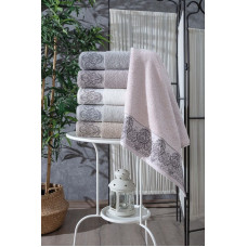 Harem рушники 50х90см., 6 шт/уп. Пеньє. Pupilla Туреччина (52423)