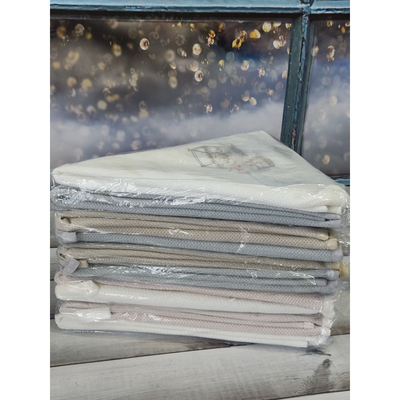 Pupilla Bernini 2в1 рушники 70х70см., рушники з вишивкою. (71339)